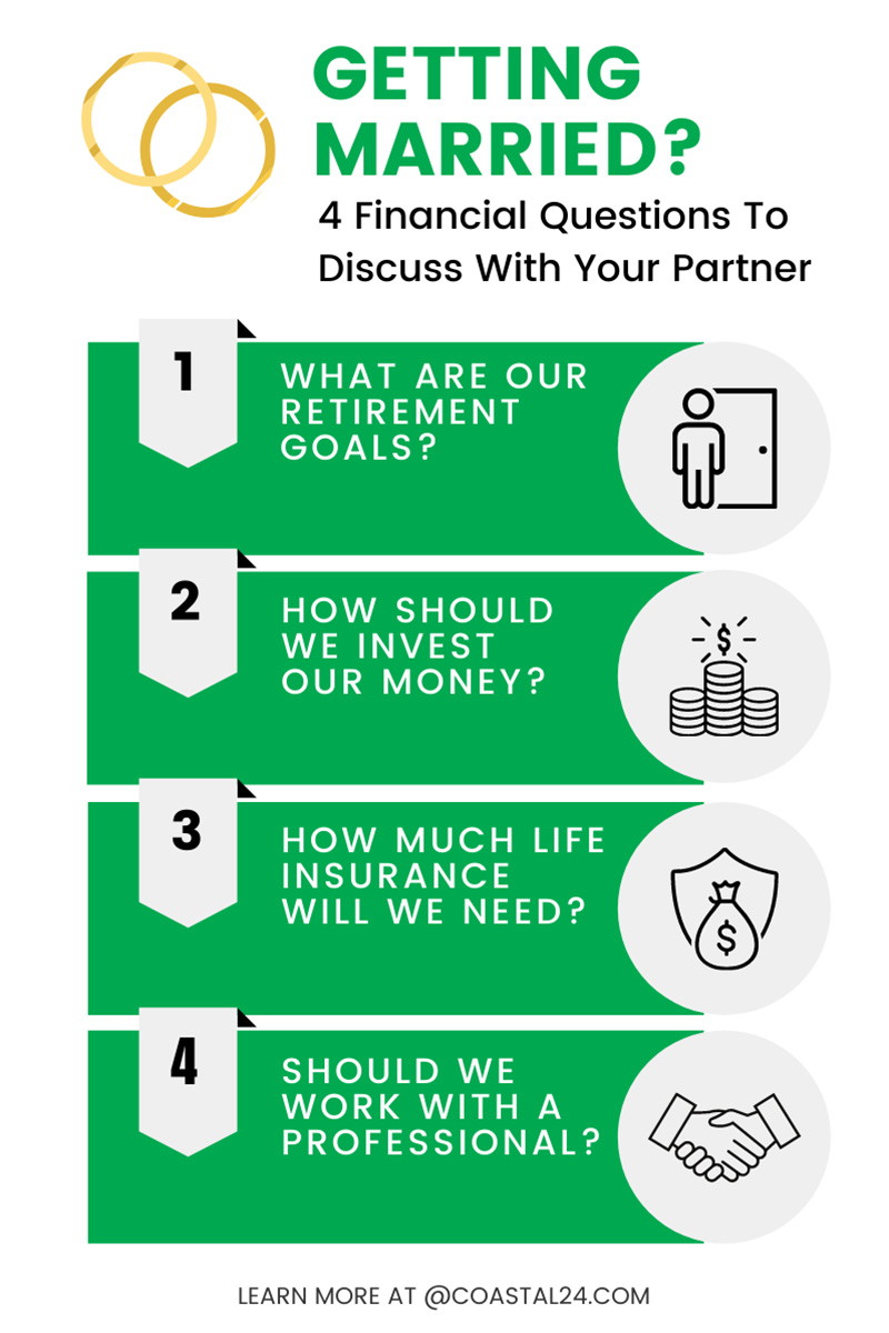Getting Married? 4 Financial Questions To Discuss With Your Partner