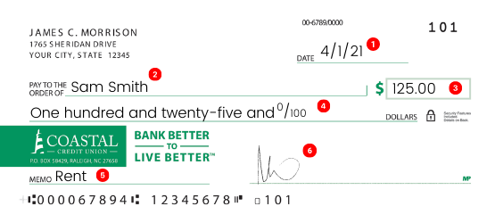 How To Write A Check - Image